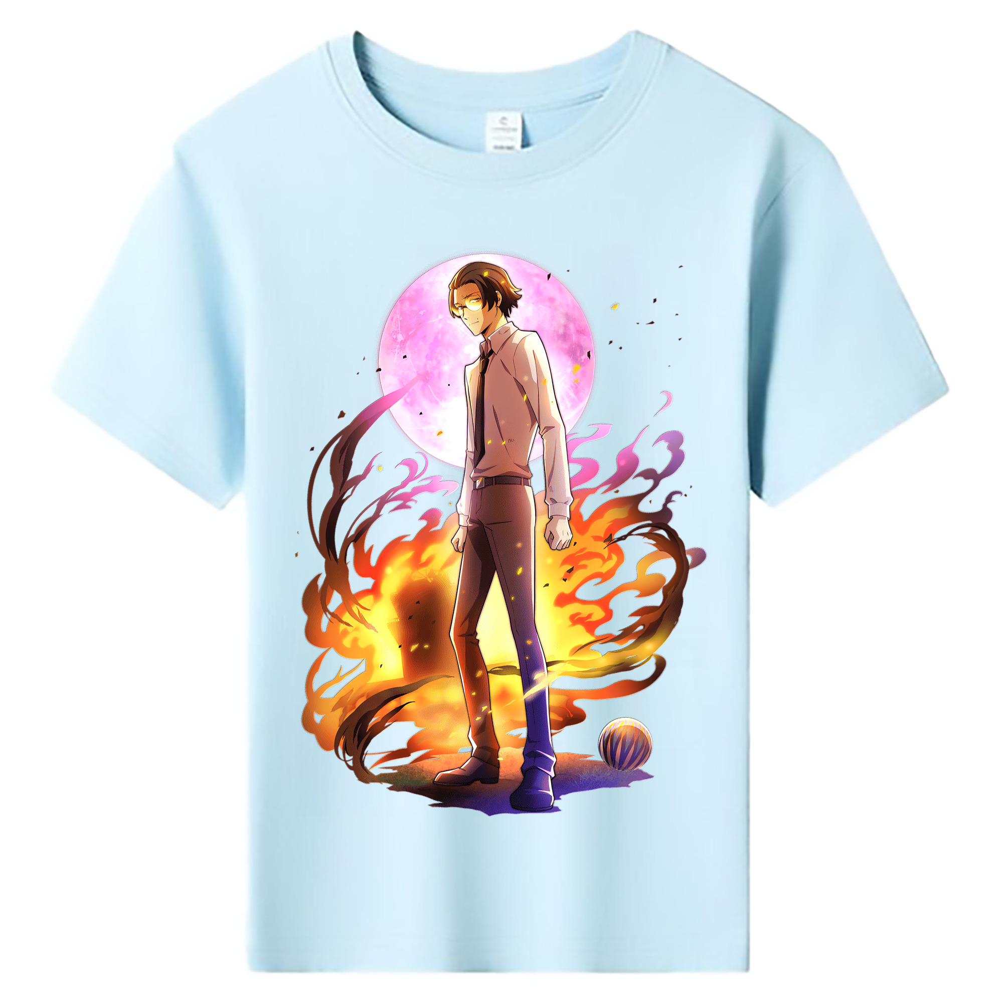 （画像用） 文豪ストレイドッグス Bungo Stray Dogs 綿100％キッズTシャツ（フロントプリント）